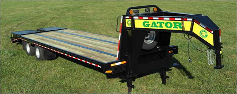 GOOSENECK TRAILER 30ft tandem dual - all heavy-duty equipment trailers special priced  Nicholas County, Kentucky